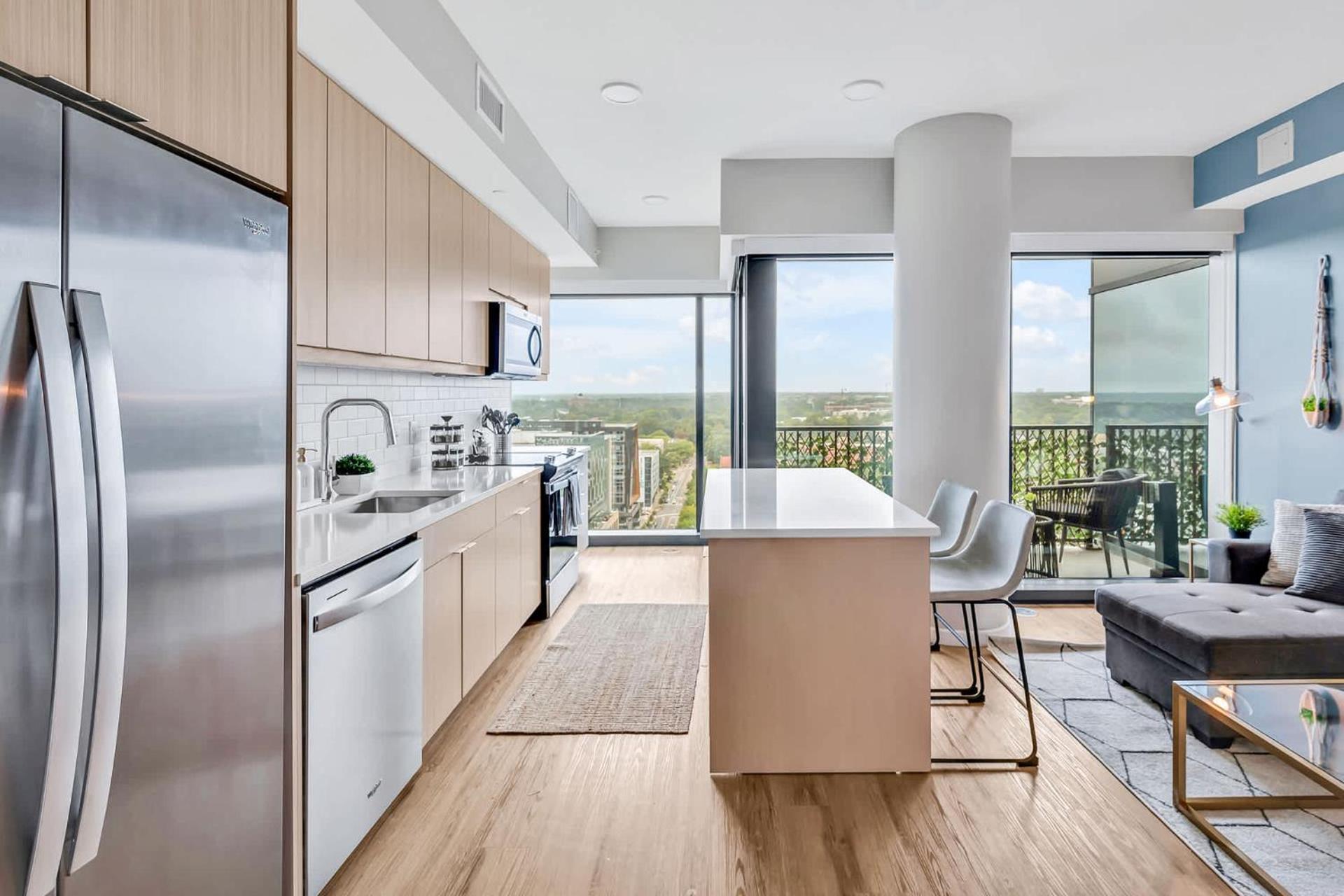 High-Rise Apt Raleigh Free Parking & Sunset View 1 Ngoại thất bức ảnh